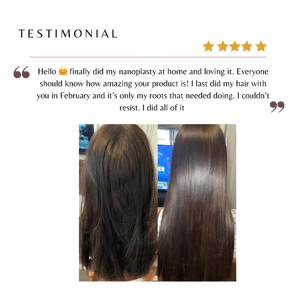 Nanoplastia Hydration Trio testimonial | BKT Beauty